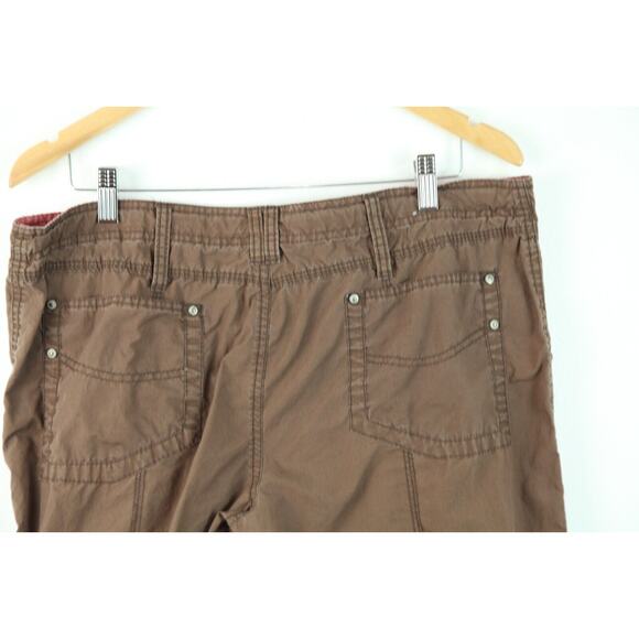 Vintage 17 L Cargo Pants Y2K Mid Rise Gorpcore Utility Brown Preppy Mossimo - Picture 9 of 9